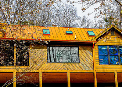 New residential roof
