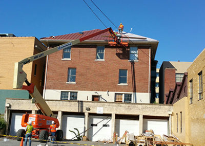 Commercial roofing installation by Commonwealth Roofing Specialists